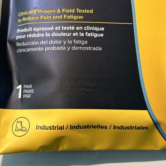 MEGA Comfort Insole Personal Anti Fatigue Mat (Dual Layered Memory Foam) Size 12 - Picture 5 of 9